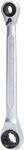 BRILLIANT TOOLS BT013901 4 in 1, Doppelratschenringschl&uuml;ssel, 10x13, 17x19mm
