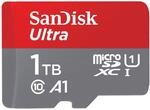 SanDisk Ultra Android microSDXC UHS-I Speicherkarte 1 TB + Adapter (F&uuml;r Smartphones