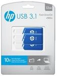 Hp X755w Pendrive 32gb 3 Units One Size