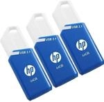 PNY USB 3.1 HP 64 GB X755W 3ER-Pack BLAU
