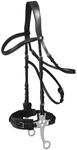 WALDHAUSEN Trensenzaum X-Line Hackamore, schwarz, WB