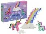 Plus-Plus 3908 Geniales Konstruktionsspielzeug, Learn to Build, Einh&ouml;rner,