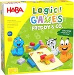 HABA Logic! Games &ndash; Freddy & Co. &ndash; Knobelspiel f&uuml;r Kinder ab 5 Jahren mit 60