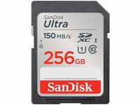 SanDisk Ultra SDXC UHS-I Speicherkarte 256 GB (Für Kompaktkameras der...