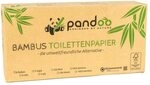 Pandoo 100% Bambus-Toilettenpapier &ndash; trocken - Holzfreies WC-Papier in