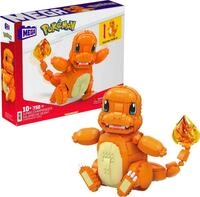 Mega Construx HHL13 - Pok&eacute;mon Jumbo Glumanda Bauset, Spielset mit 750 Bausteinen und