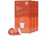My Coffee Cup – LUNGO DECAF – BIO-KAFFEE 3 PACKUNGEN I 30 Kaffeekapseln für