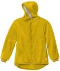 Disana WALK-JACKE, 100% Bio-Merinowolle GOTS, IVN Best | mit Kapuze | Baby Kleinkind