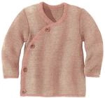 Disana Melange-Jacke Baby & Kleinkind - 100% Bio-Merino &ndash; atmungsaktiv, warm &
