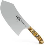 Giesser seit 1776 - Made in Germany - Hackbeil 22 cm Spicy Orange, PremiumCut Butcher