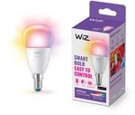 WiZ Tunable White and Color LED Lampe E14 (470 lm), 40 W Lampe mit 16 Mio. Farben WiZ Tunable White and Color LED Lampe E14 (470 lm), 40 W Lampe mit 16 Mio. Farben
