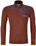 ORTOVOX Fleece Light Zip Neck, Herren