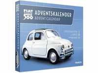 FRANZIS 67168 - Fiat 500 Adventskalender, Metall Modellbausatz im Maßstab 1:38,