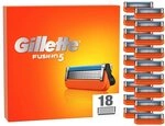 Gillette Fusion 5 Rasierklingen, 18 Ersatzklingen f&uuml;r Nassrasierer Herren mit 5-fach