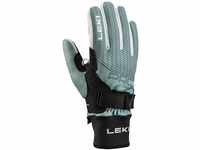 LEKI Damen PRC ThermoPlus Shark Handschuhe, Black-Ice Green, EU 6,5