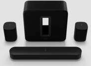 Sonos Beam (Gen 2) (Black, 5.1 (Beam+Sub+2X One SL))