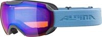 ALPINA Unisex, Skibrille, Grey-Syblue, Einheitsgr&ouml;&szlig;e