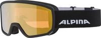 ALPINA SCARABEO S Q-LITE - Verspiegelte, Kontrastverst&auml;rkende OTG Skibrille...