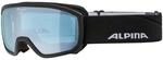 ALPINA SCARABEO JR. Q-LITE Skibrille, black-blue matt, One Size
