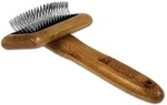 alcott Bamboo Groom Slicker Brush Gr&ouml;&szlig;e S I Tierhaarb&uuml;rste f&uuml;r jedes Fell I