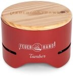 Petromax Tischgrill Tamber in Rot | Grillrost aus Emaille | Anti-Haft |...