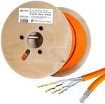 HB-DIGITAL 100m Netzwerkkabel LAN Duplex Verlegekabel Cabel cat.7a max. 1200MHz