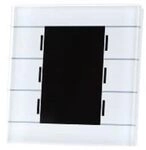 Glastaster II Smart mit Farbdisplay Temp MDT BE-GT2TW.02