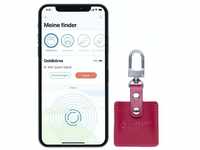 musegear Schlüsselfinder mit Bluetooth App aus Deutschland in Cognac brauner
