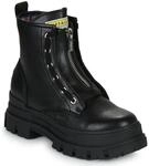 Buffalo Damen Aspha Zip Mode Stiefel, Schwarz, 39 EU