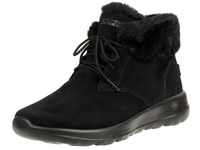 Skechers Damen Skechers winter boots boots, Schwarz Black Suede Trim Bbk, 39 EU