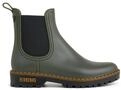 VERBENAS Rain Boots Gaudi Mate Negro-ocre