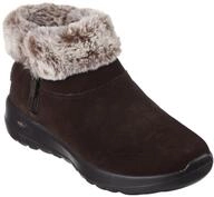 Skechers On The Go Joy-Savvy 144003-CHOC, Womens winter boots,boots, brown, 40 EU