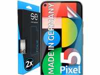 s.e Schutzfolie für Google Pixel 5, 2 Stück, Full Screen, Positionierhilfe,...