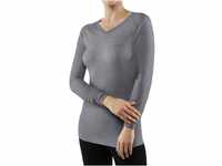 FALKE Damen Baselayer-Shirt Wool-Tech Light V Neck W L/S SH Wolle Schnelltrocknend 1