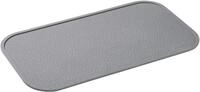 WOLTERS Napfunterlage Rainbow 55 x 30 cm versch. Farben, Farbe:grau