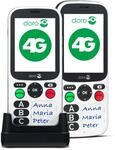 Doro - 780X IUP (PTI) &ndash; tragbares 4G entsperrt &ndash; Alarm f&uuml;r Arbeiter isoliert &ndash;