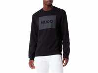 HUGO Men's Duragol222 Sweatshirt, Black2, XXL