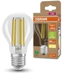 OSRAM LED Stromsparlampe, Filament Birne mit E27 Sockel, Warmweiß (3000K), 7,2 Watt, OSRAM LED Stromsparlampe, Filament Birne mit E27 Sockel, Warmweiß (3000K), 7,2 Watt,
