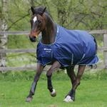 Bucas Smartex Rain Pony - Blue/Regendecke-Weidedecke, Gr&ouml;&szlig;e:105