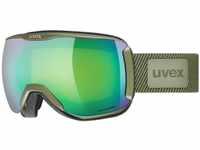 uvex downhill 2100 CV planet - Skibrille für Damen und Herren - konstraststeigernd -