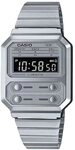 Casio Unisex Quartz Armbanduhr, 33.00mm Geh&auml;usegr&ouml;&Atilde;&Yuml;e mit Silber digital