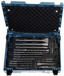 Makita E-17790 SDS-PLUS Bohrer-Mei&szlig;el-Set 17-teilig im MAKPAC, 12x Hammerbohrer &Oslash;