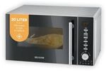 SEVERIN 3-in-1 Mikrowelle mit Grill und Hei&szlig;luftfunktion, Minibackofen mit 10