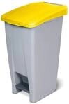 BRB Tretabfalleimer mit Rollen, Inhalt 60 Liter, HxBxT 700x380x490 mm...