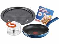 Chefclub by Tefal Food & The Gang Bratpfanne 24 cm, 5 Sekunden, 500 ml, Pizzablech 34