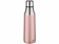 alfi Thermosflasche City Bottle rosa 500ml, Edelstahl Trinkflasche auslaufsicher auch