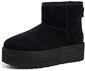 UGG Classic Mini Platform 1134991-BLK, Womens Winter Boots,Boots, Black, 41 EU