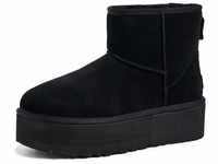Ugg Damen Classic Mini Platform Winter, Boots, Black, 41 EU