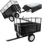 Wiltec Kippanh&auml;nger 166,5 x 77,5 x 106 cm 300 kg, Anh&auml;nger Kipper f&uuml;r...