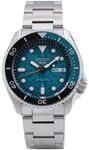 Seiko 5 Sports Herrenuhr Automatik Blau Skeleton Dial SRPJ45K1